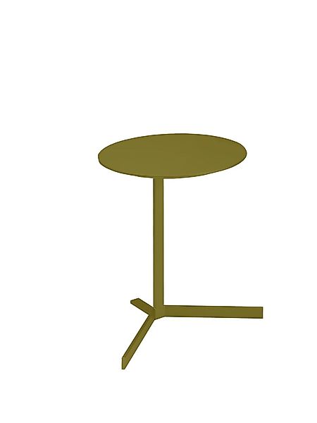 Birdy Beistelltisch rund lemon H: 53cm günstig online kaufen