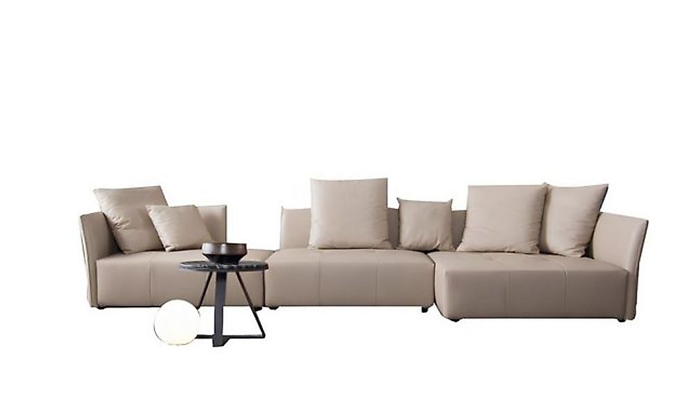 Xlmoebel Sofa Moderne Beige 3-Sitzer Polster-Couch Design-Sofa fürs Wohnzim günstig online kaufen