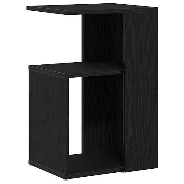 vidaXL Beistelltisch Schwarz Eichen-Optik 36 x 30 x 56 cm 862630 günstig online kaufen