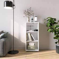 KOMTO Bücherregal Lumo 40 cm Weiß günstig online kaufen