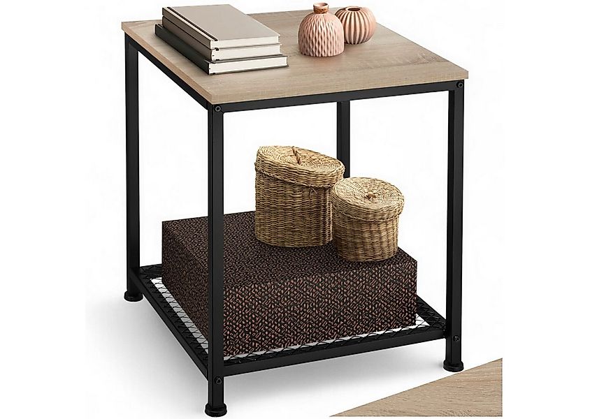 tectake Beistelltisch Derby (1-St., 1 tlg), Ablage aus MDF-Platte mit schön günstig online kaufen