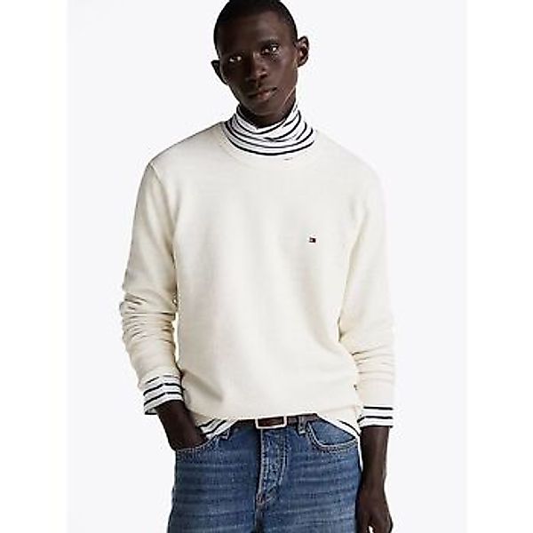 Tommy Hilfiger  Pullover MW0MW036347 ESST STRUCT-HEATHEREAS OATMILK günstig online kaufen