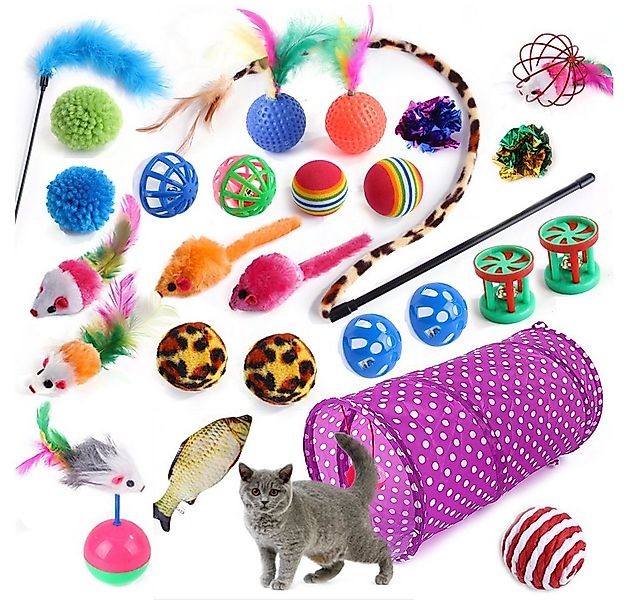 KEAYOO Tier-Intelligenzspielzeug XZSD, (27-tlg) 20/21 /27 tlg. Katzenspielz günstig online kaufen