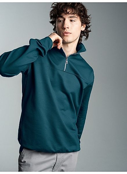 Trigema Sweatshirt TRIGEMA Sweatshirt mit Reißverschluss günstig online kaufen