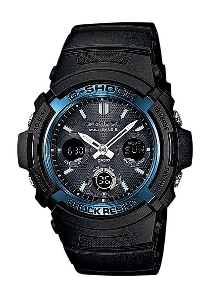 CASIO Solaruhr, Casio G-Shock Solar-und Funkuhr AWG-M100A-1AER günstig online kaufen