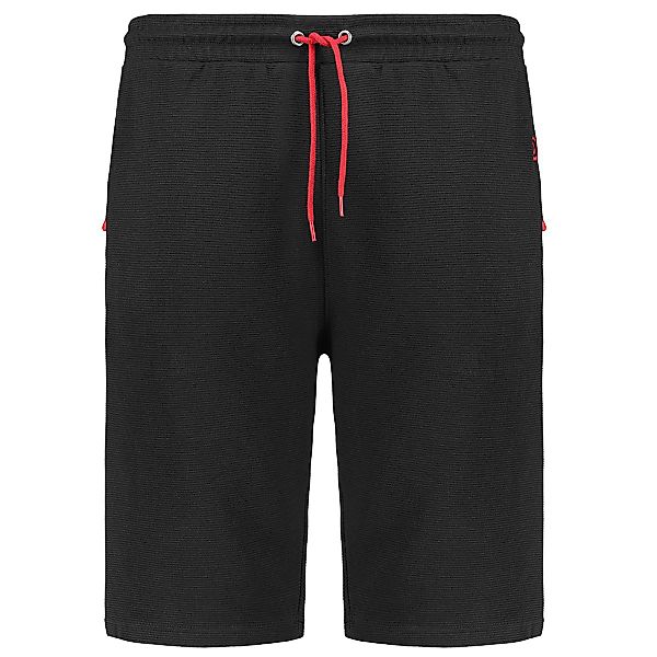 ADAMO Jogging-Shorts mit Struktur Farbe schwarz Größe: 3XL günstig online kaufen