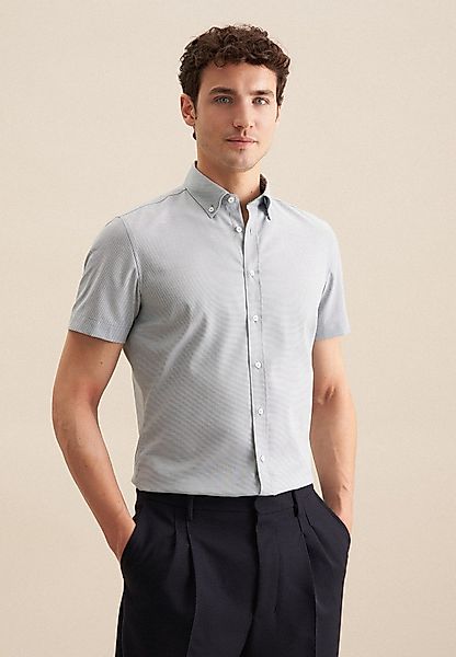seidensticker Businesshemd Slim Slim Kurzarm Button-Down-Kragen günstig online kaufen