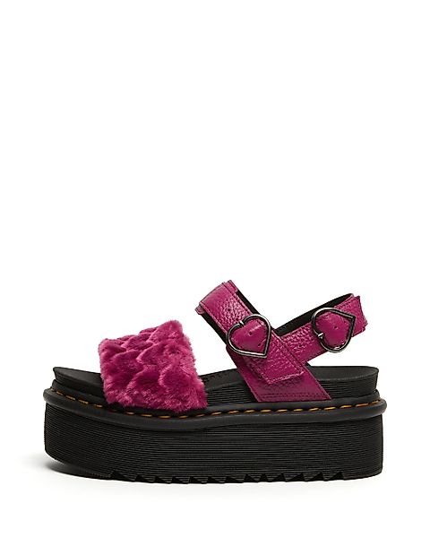 DR. MARTENS VOSS QUAD Fluffy Sandale günstig online kaufen