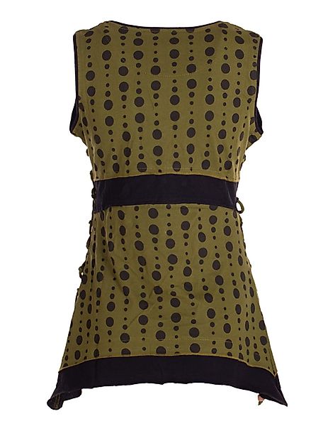 Vishes Shirttop Damen Sommer-Top Zipfel-Top Punkte günstig online kaufen