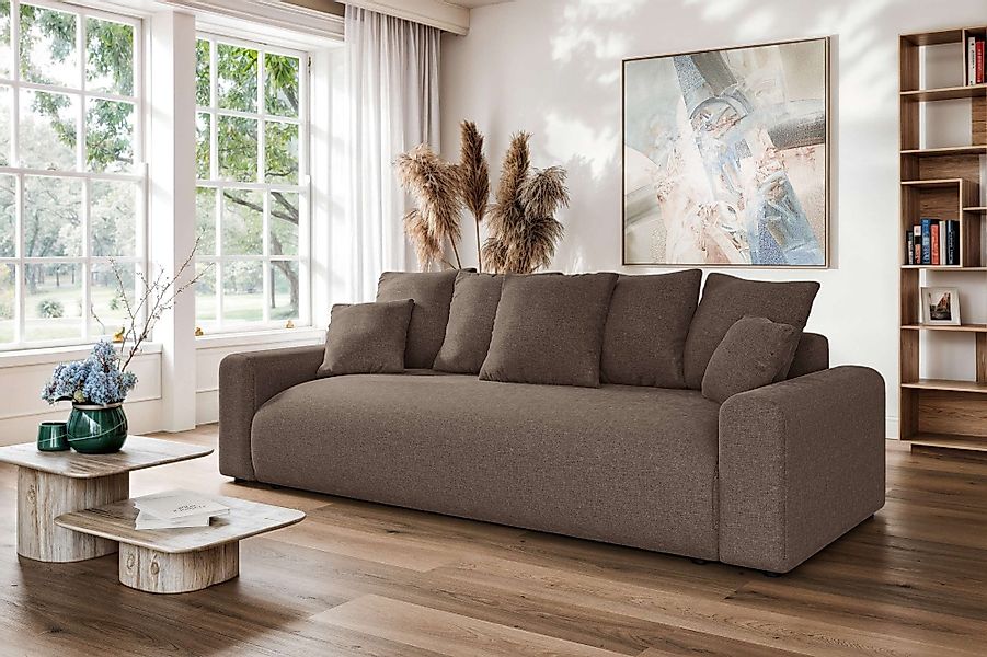 Home affaire Big-Sofa LAKESIDE klein 3-Sitzer günstig online kaufen