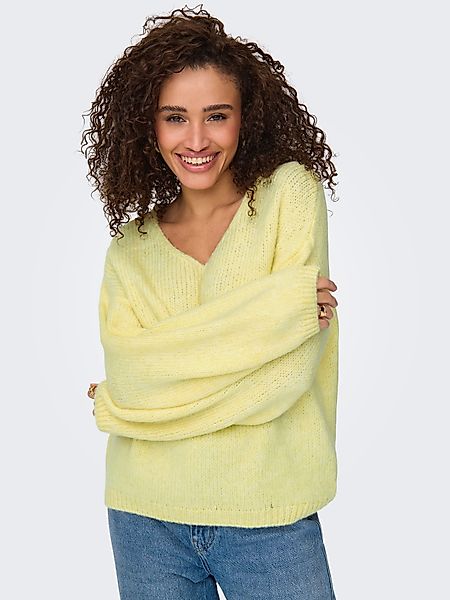 JDY V-Ausschnitt-Pullover JDYDINEA L/S REVERSIBLE PULLOV. günstig online kaufen