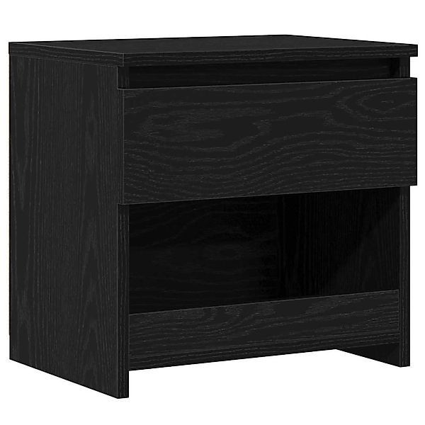 vidaXL Nachttisch Schwarze Eiche 40 x 30 x 39 cm Holzwerkstoff 862574 günstig online kaufen