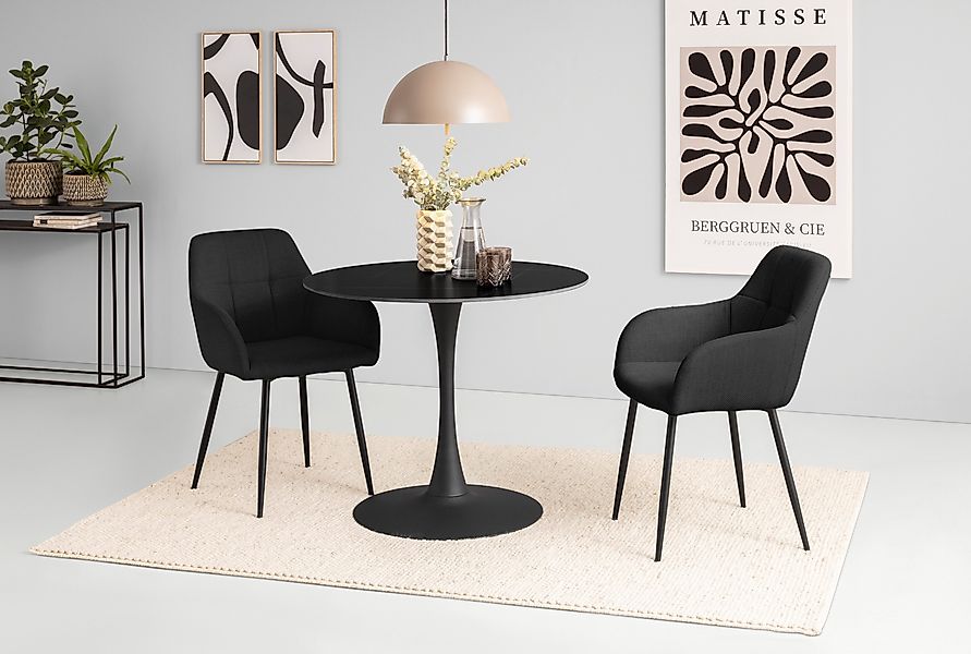 HELA Essgruppe MOSEL, (3-tlg), Tisch 90x75 günstig online kaufen