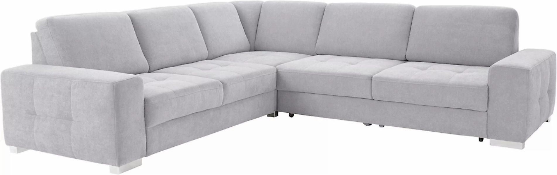 sit&more Ecksofa »Santorini L-Form«, mit Federkern und Sitztiefenverstellun günstig online kaufen