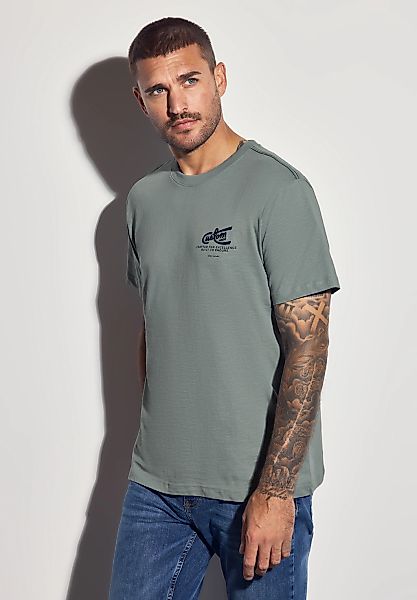 STREET ONE MEN T-Shirt, aus reiner Baumwolle günstig online kaufen