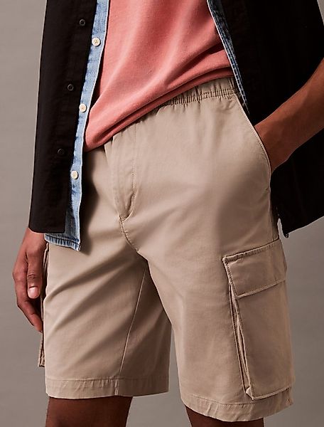 Calvin Klein Jeans Cargoshorts 9" COTTON PULL ON CARGO SHORT Mit Gürtelschl günstig online kaufen