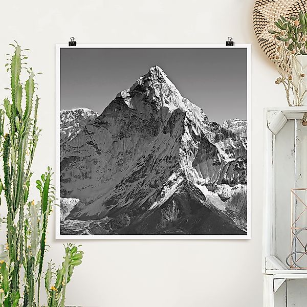 Poster - Quadrat Der Himalaya II günstig online kaufen