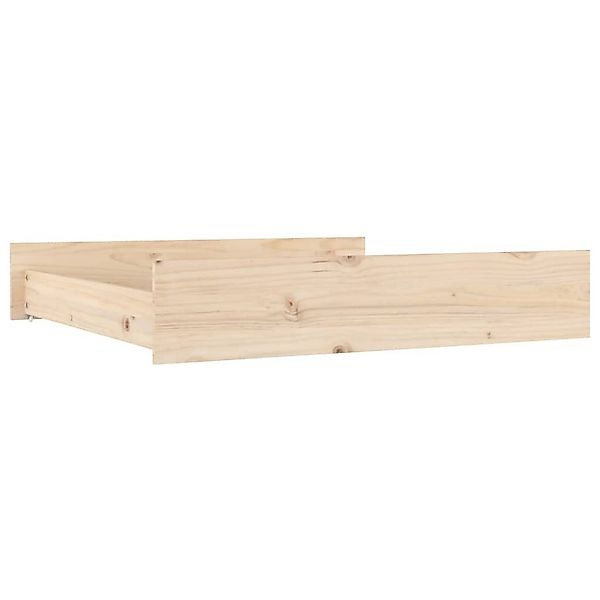 vidaXL Bettschubkasten Bettschubladen 2 Stk. Massivholz günstig online kaufen