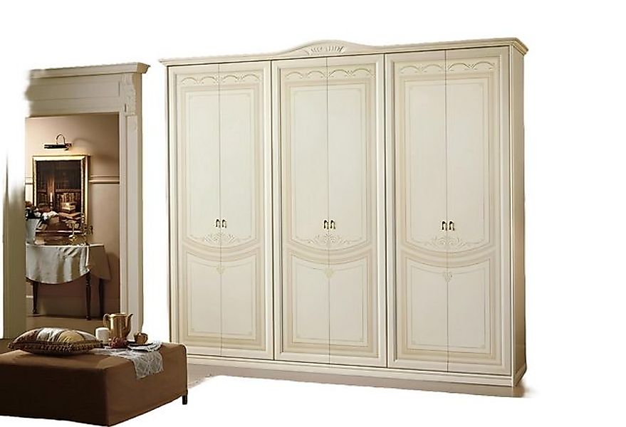 JVmoebel Kleiderschrank Schlafzimmer Möbel aus Naturholz Kleiderschränke We günstig online kaufen