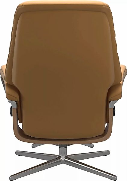 Stressless Fußhocker "Sunrise", mit Cross Base, Größe S, M & L, Holzakzent günstig online kaufen