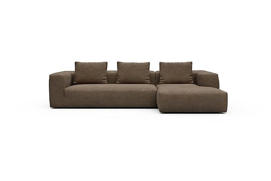 moebelfaktor Ecksofa Fred Chaiselongue rechts mit 2,5-Sitzer, Modular, tief günstig online kaufen