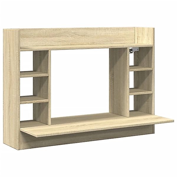 vidaXL Wand-Schreibtisch Sonoma Eiche 105x48x75 cm Holzwerkstoff 847970 günstig online kaufen