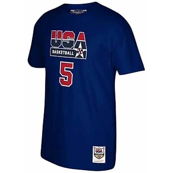 Mitchell And Ness  T-Shirts & Poloshirts T-shirt USA name   number David Ro günstig online kaufen