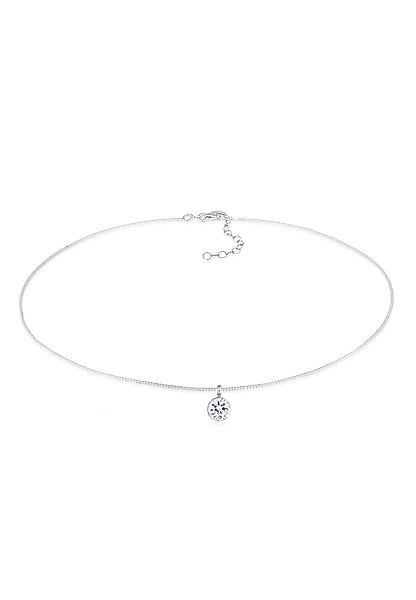 Elli Choker Solitär Venezianerkette 925 Silber, günstig online kaufen
