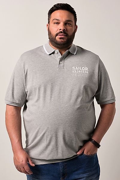 Men Plus Poloshirt Men+ Poloshirt Bauchfit günstig online kaufen