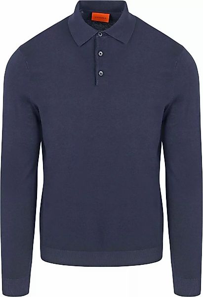 Suitable Compact Cotton Poloshirt Navy - Größe M günstig online kaufen