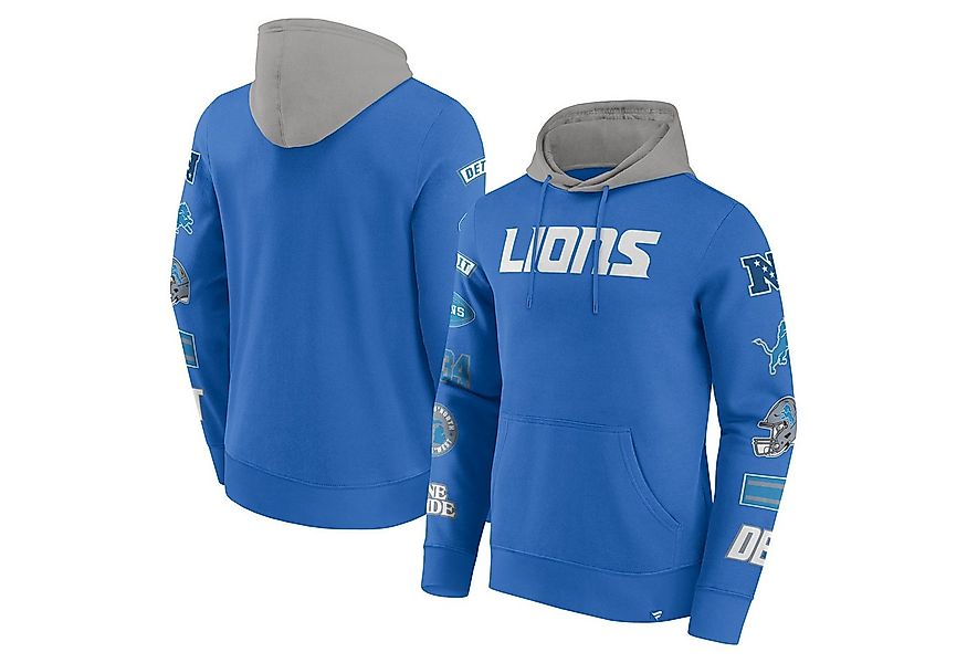 Fanatics Kapuzenpullover Fanatics Hoodie Detroit Lions Patched Out Fleece günstig online kaufen