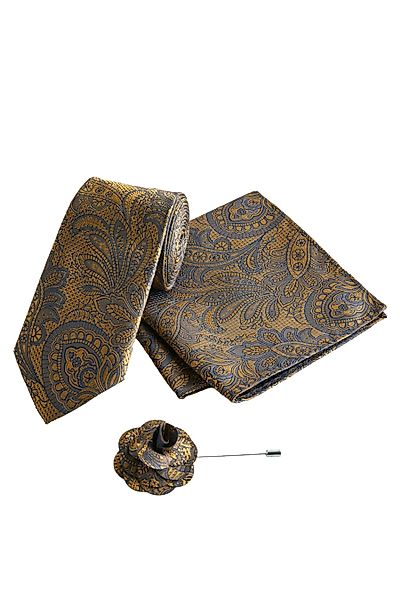 Next Krawatte Paisley-Krawatte, Einstecktuch und Krawattennadel günstig online kaufen