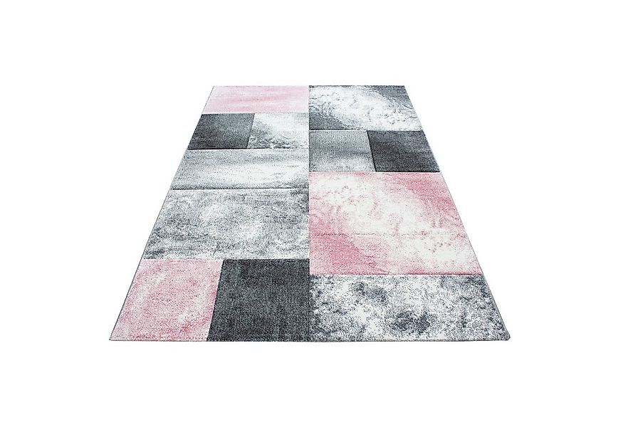 Homtex Teppich, 80 x 150 cm, Wunderschöne Kurzflor Teppich 13 mm, Moderner günstig online kaufen