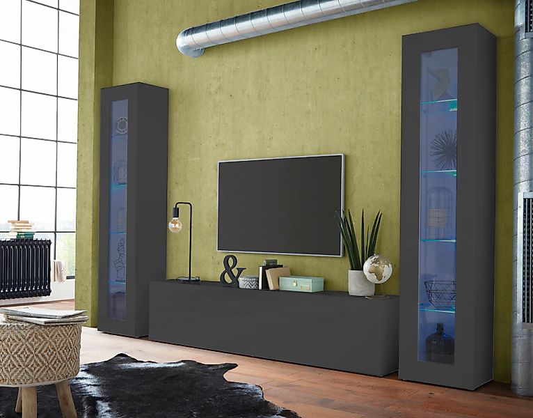 INOSIGN Vitrine "Maruska" 1 Stk. tlg. Glasvitrine, Stauraumvitrine, stehend günstig online kaufen