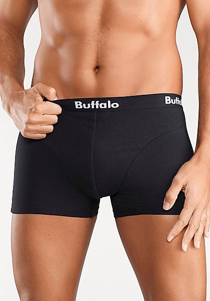 Buffalo Boxer, (Packung, 3 St.), mit Overlock-Nähten vorn günstig online kaufen