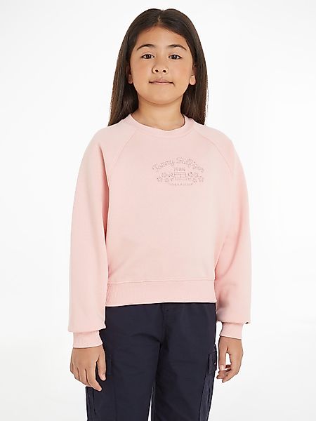 Tommy Hilfiger Sweatshirt EMB FLOWER FLEECE günstig online kaufen