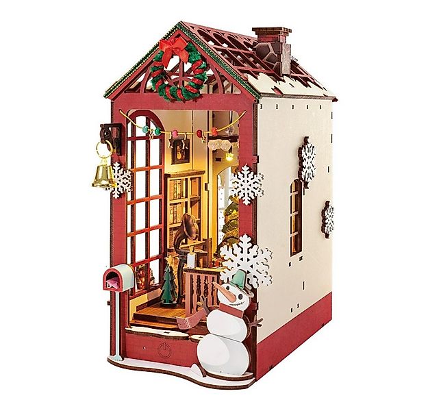 ROLIFE 3D-Puzzle Book Nook "Christmas Indoor Scene", 206 Puzzleteile günstig online kaufen