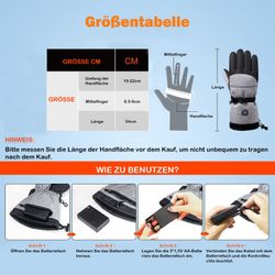 BTTO Hsch. Fahrradhandschuhe Winter Handschuhe Beheizte günstig online kaufen