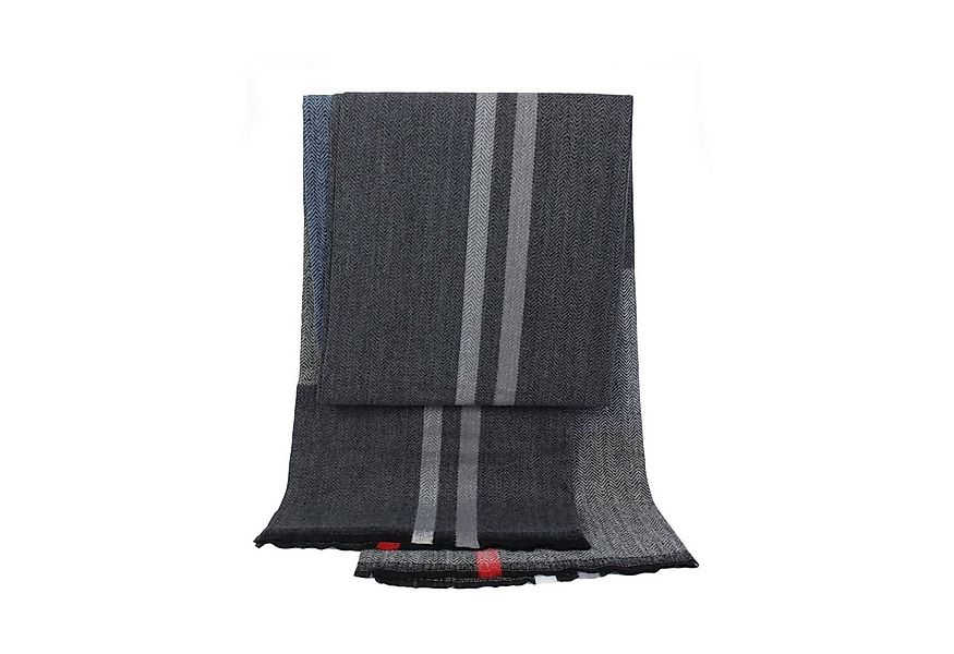 ZEBRO Modeschal Webschal mit Streifen in Fischgrätmuster, Webschal günstig online kaufen