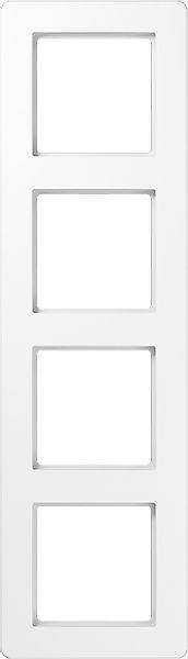 Jung Rahmen 4-fach waage/senkrecht AF 584 BF WW günstig online kaufen