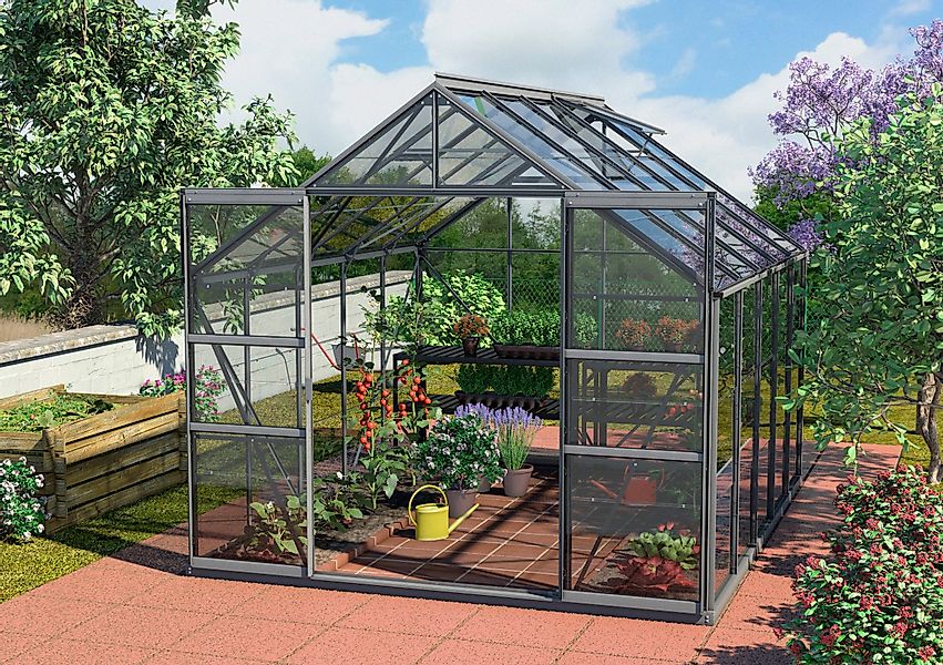 KONIFERA Gewächshaus Calisto 8300, BxTxH: 254 günstig online kaufen