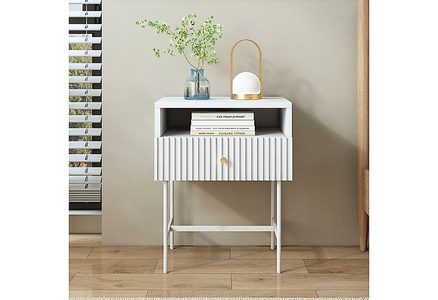 SeedWave Nachttisch Beistelltisch mit Schubladen, 2er/1er Set, Minimalismus günstig online kaufen