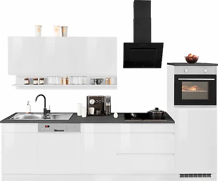 KOCHSTATION Küchenzeile »KS-Virginia« Breite 300 cm, mit E-Geräten günstig online kaufen