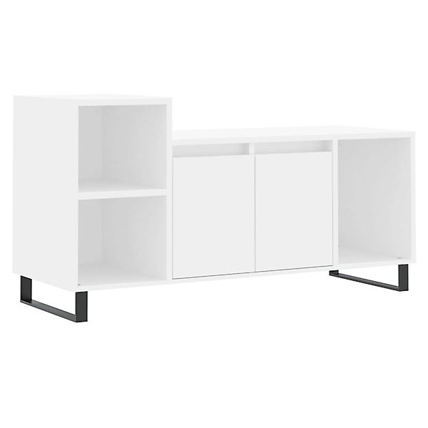 vidaXL TV-Schrank Weiß 100x35x55 cm Holzwerkstoff 831324 günstig online kaufen