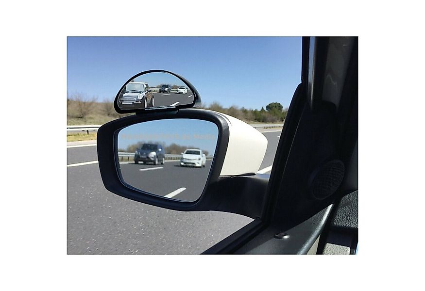 CarStyling Spiegelaufsatz Fahrschulspiegel Toter Winkel Aufsatz Weitwinkels günstig online kaufen