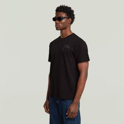 G-STAR T-Shirt Script mit Rundhals, aus günstig online kaufen