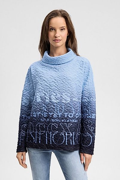 SOCCX Sweater mit Seitenschlitze günstig online kaufen