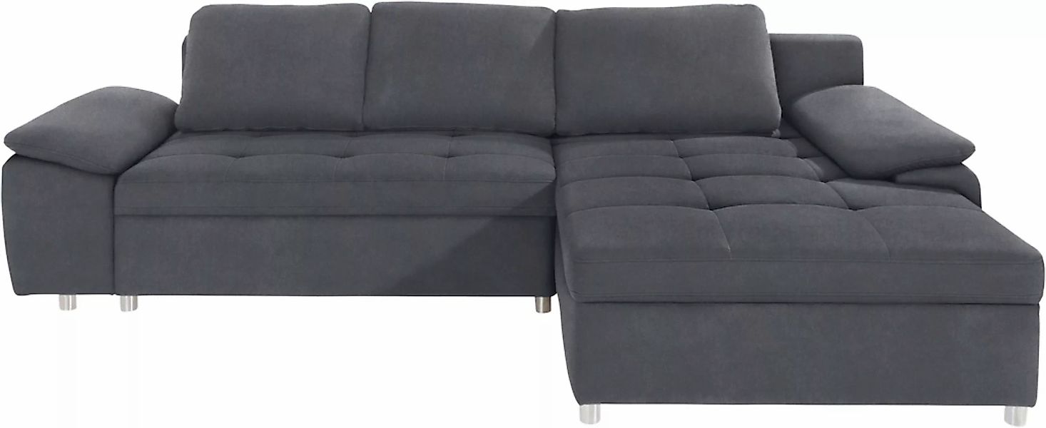 sit&more Ecksofa »Labene L-Form«, wahlweise mit Bettfunktion und Bettkasten günstig online kaufen