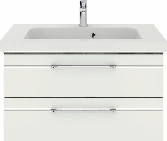 Saphir Badmöbel-Set "Balto Sprint Waschplatz mit Mineralmarmor-Waschtisch, günstig online kaufen