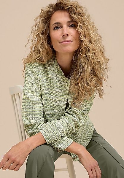 bianca Kurzblazer KATHI in angesagter Struktur-Optik und cooler Trendfarbe günstig online kaufen